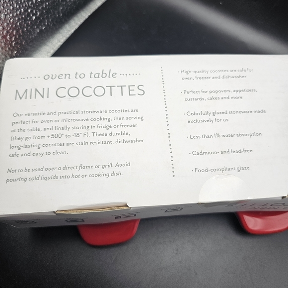 Sur La Table Stoneware Cocotte, 8 Oz - Picture 2 of 7